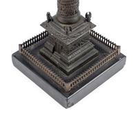 A Grand Tour Bronze Model of the Vendôme Column
