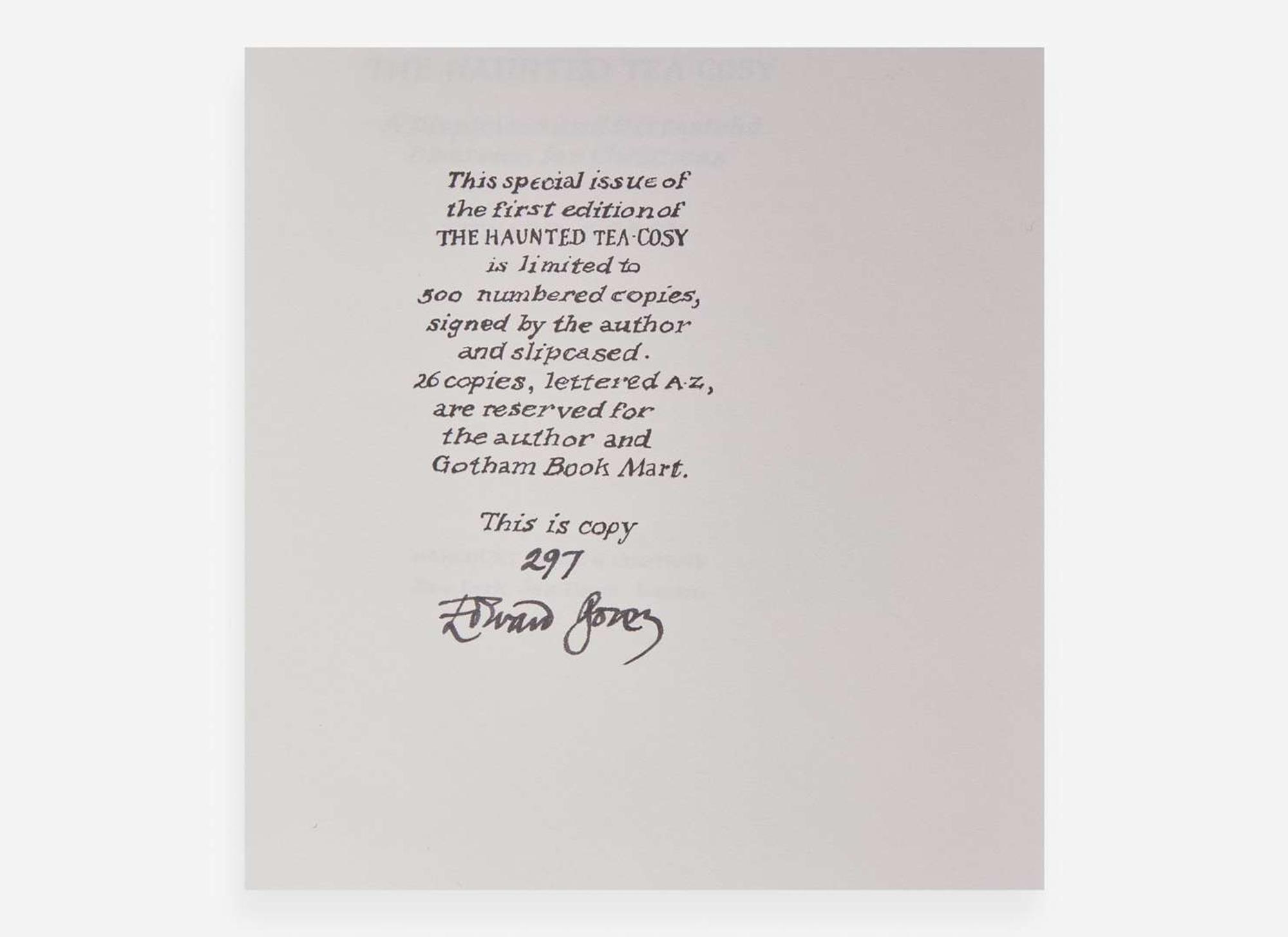 [Children's & Illustrated] Gorey, Edward: Group of 6 Signed Works