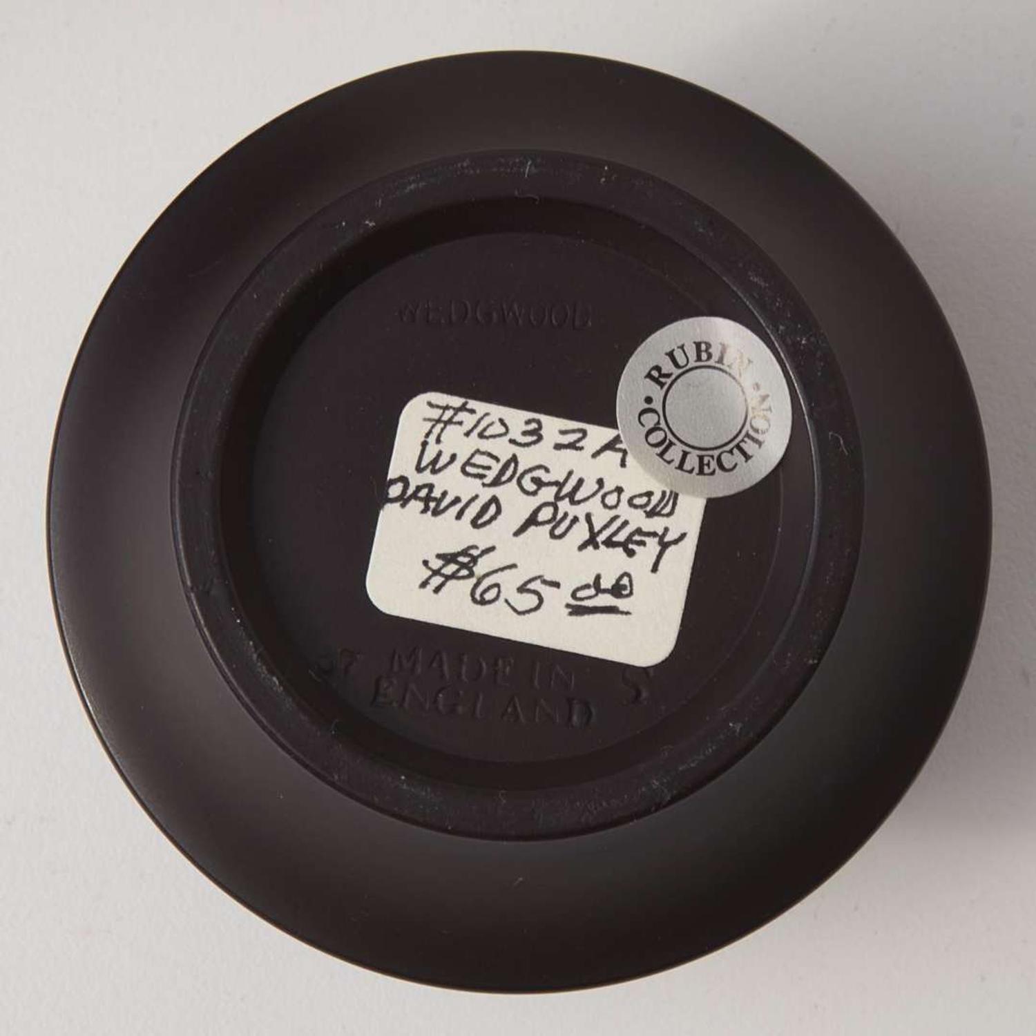 Two Wedgwood Black Basalt Objects UK, 19th and 20th centuries