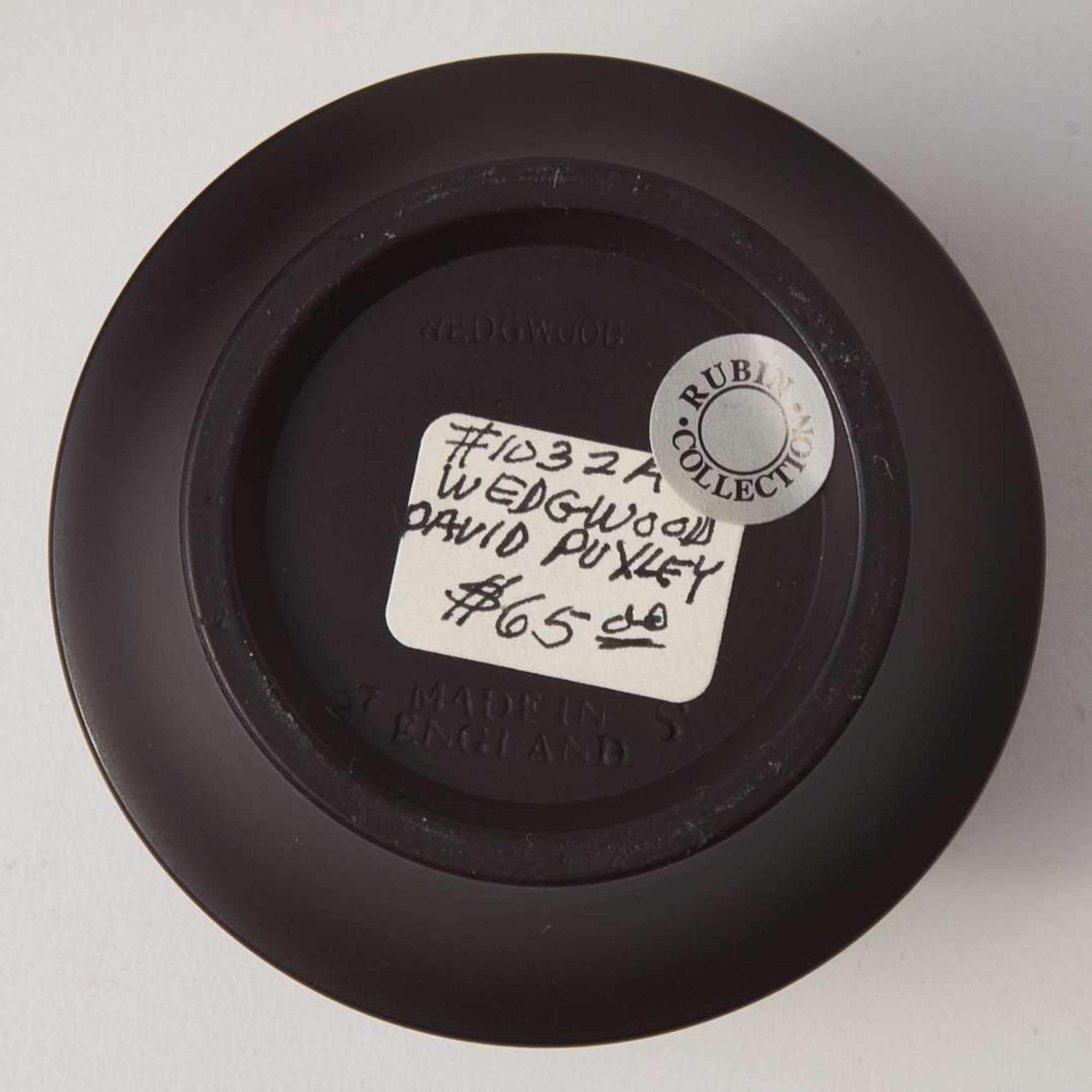 Two Wedgwood Black Basalt Objects UK, 19th and 20th centuries