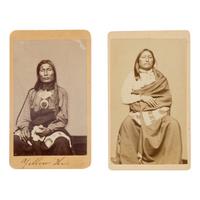Byron H. Gurnsey (American, 1833-1880) — Spotted Tail and Yellow Hair, Brule Lakota