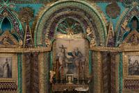 A Gilt Decorated Reliquary