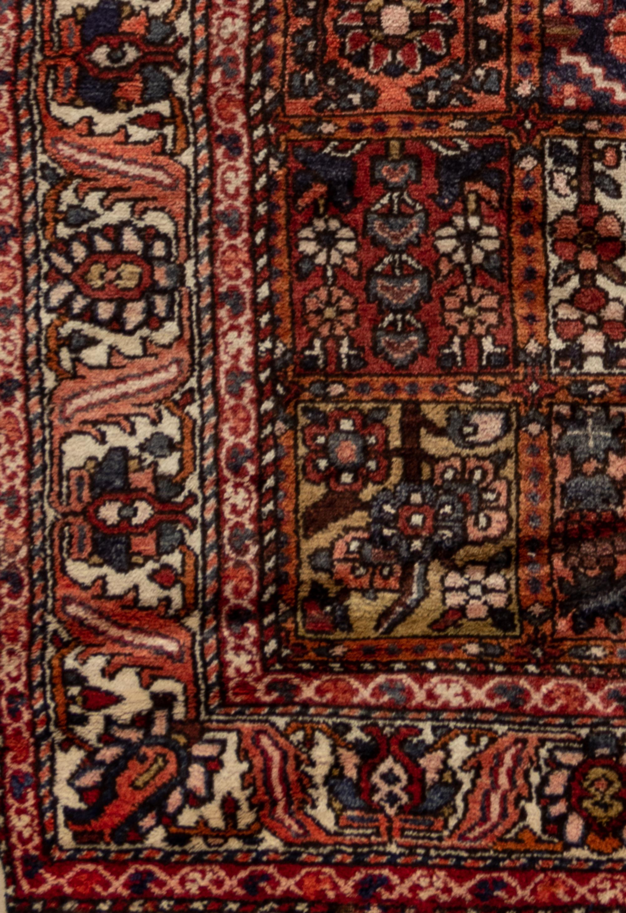 A Bakhtiari Wool Rug