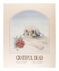 [MUSIC] -- [POSTERS]. A group of 7 posters, most promoting Grateful Dead performances, including artwork by Phillip GARRIS and Rick GRIFFIN, comprising: