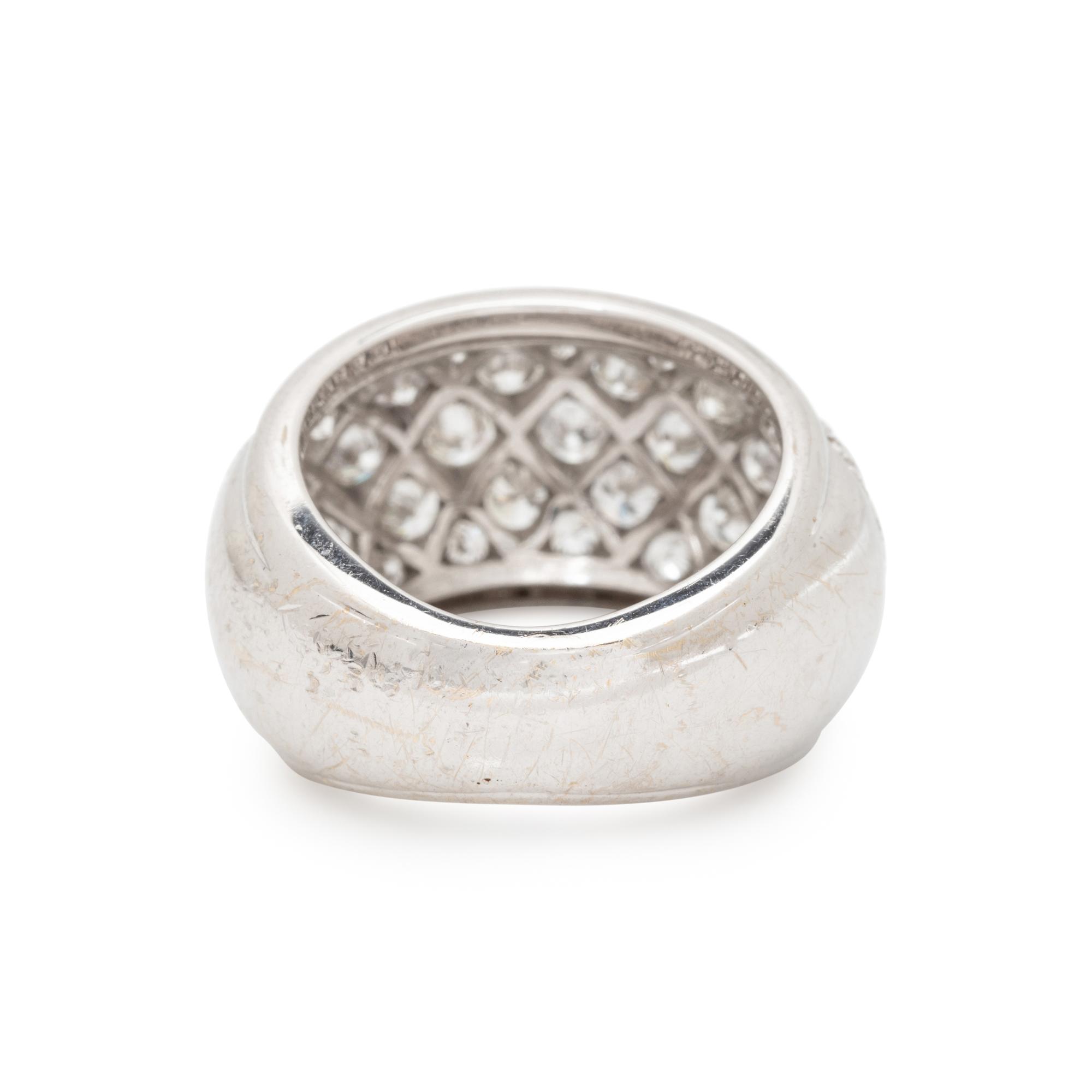 DIAMOND BOMBÉ RING