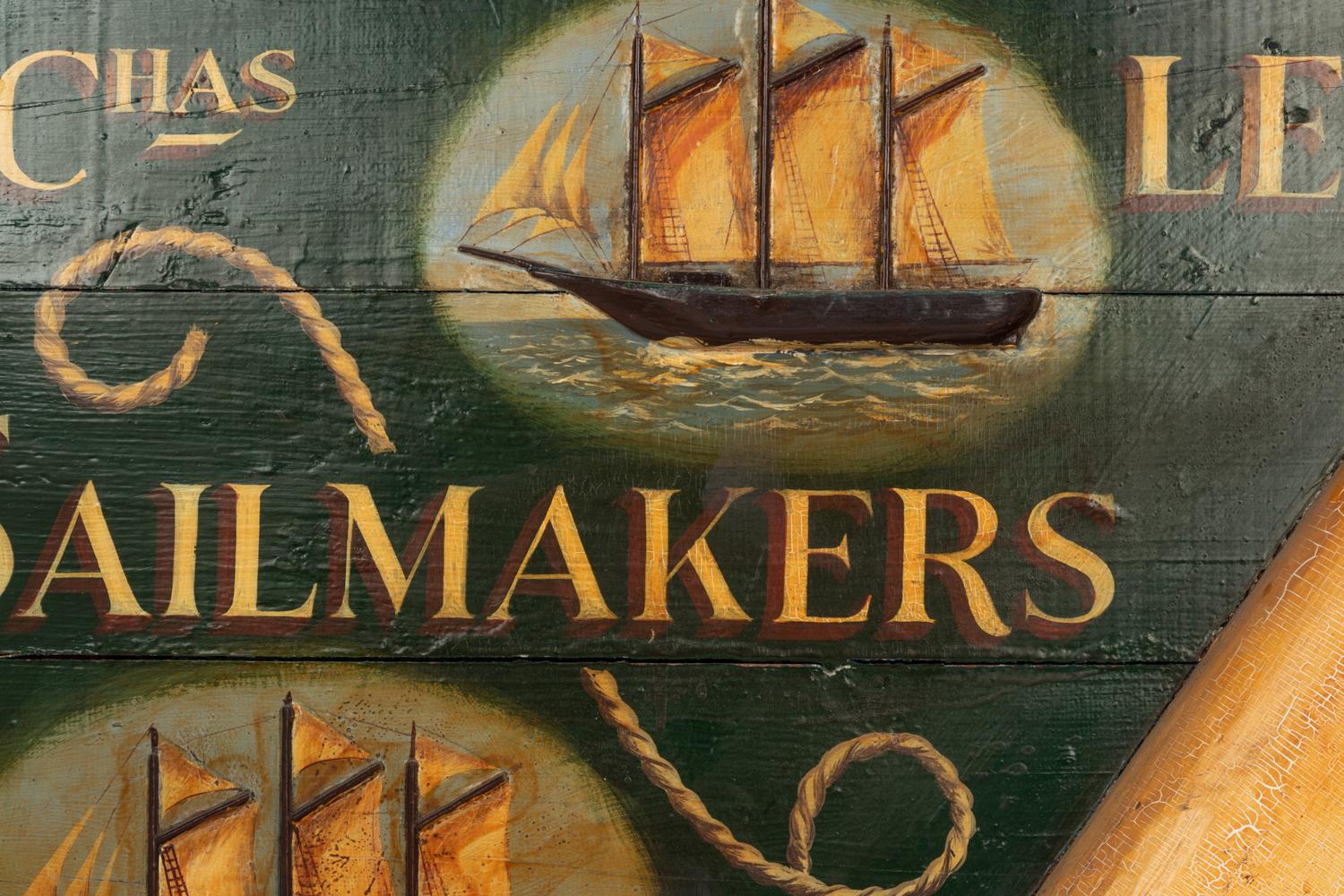 An English Painted Trade Sign