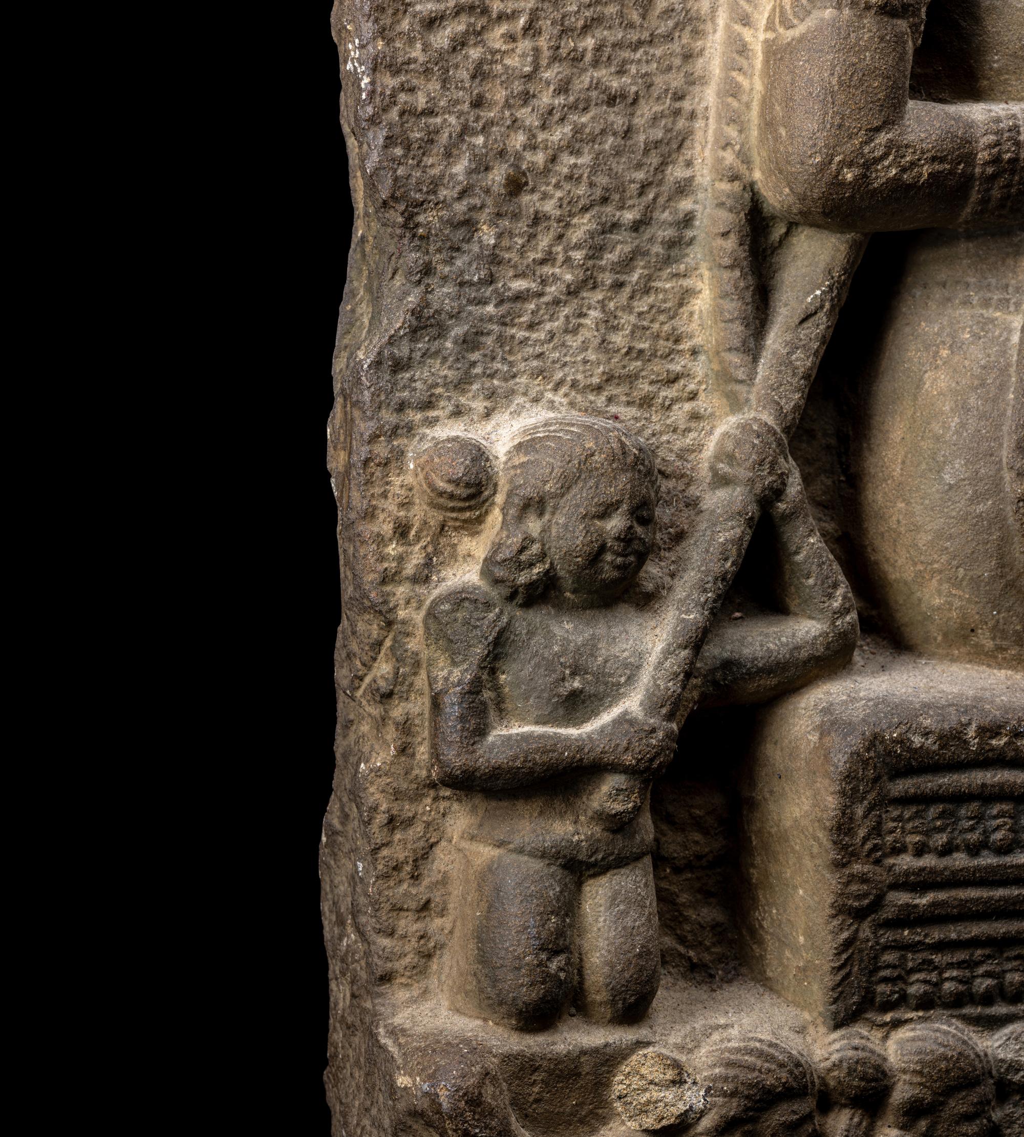 An Indian Stone Carving