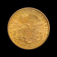 A United States 1895-S Liberty Head $20 Gold Coin