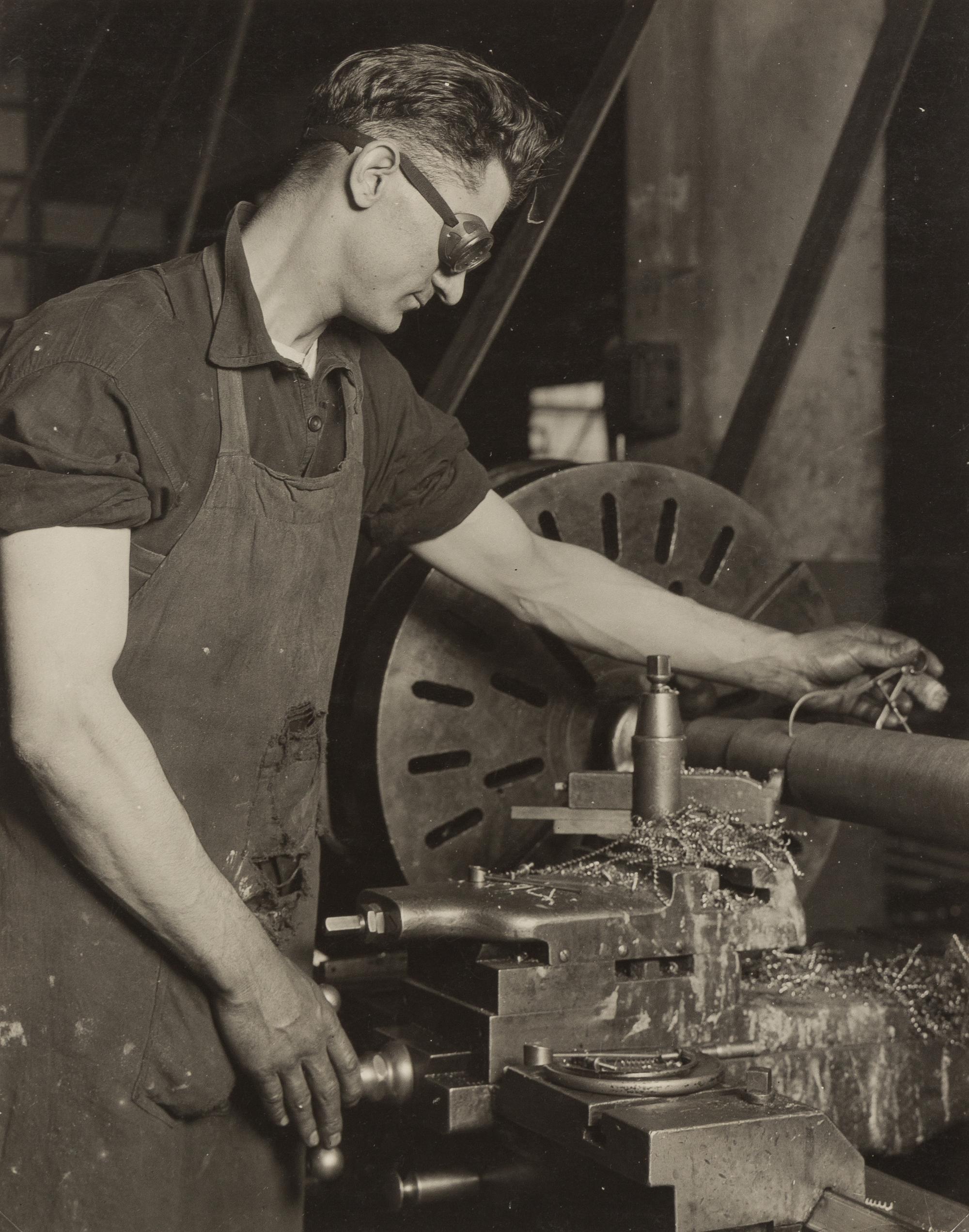 Lewis Wickes Hine, (American, 1874-1940), Skilled Machinist, c. 1920