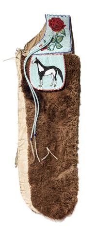 Two Plateau Saddle Bags Length 46 inches — Early 20th Century