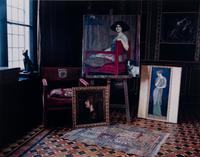 Evelyn Hofer (1922-2009) 260, Villa Stuck, Munich, 1984 ; and Maison Solvay Bruxelles, 1985
