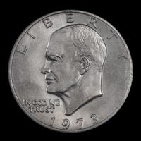 A United States 1973 Eisenhower $1 Coin — NGC GRADED MS65