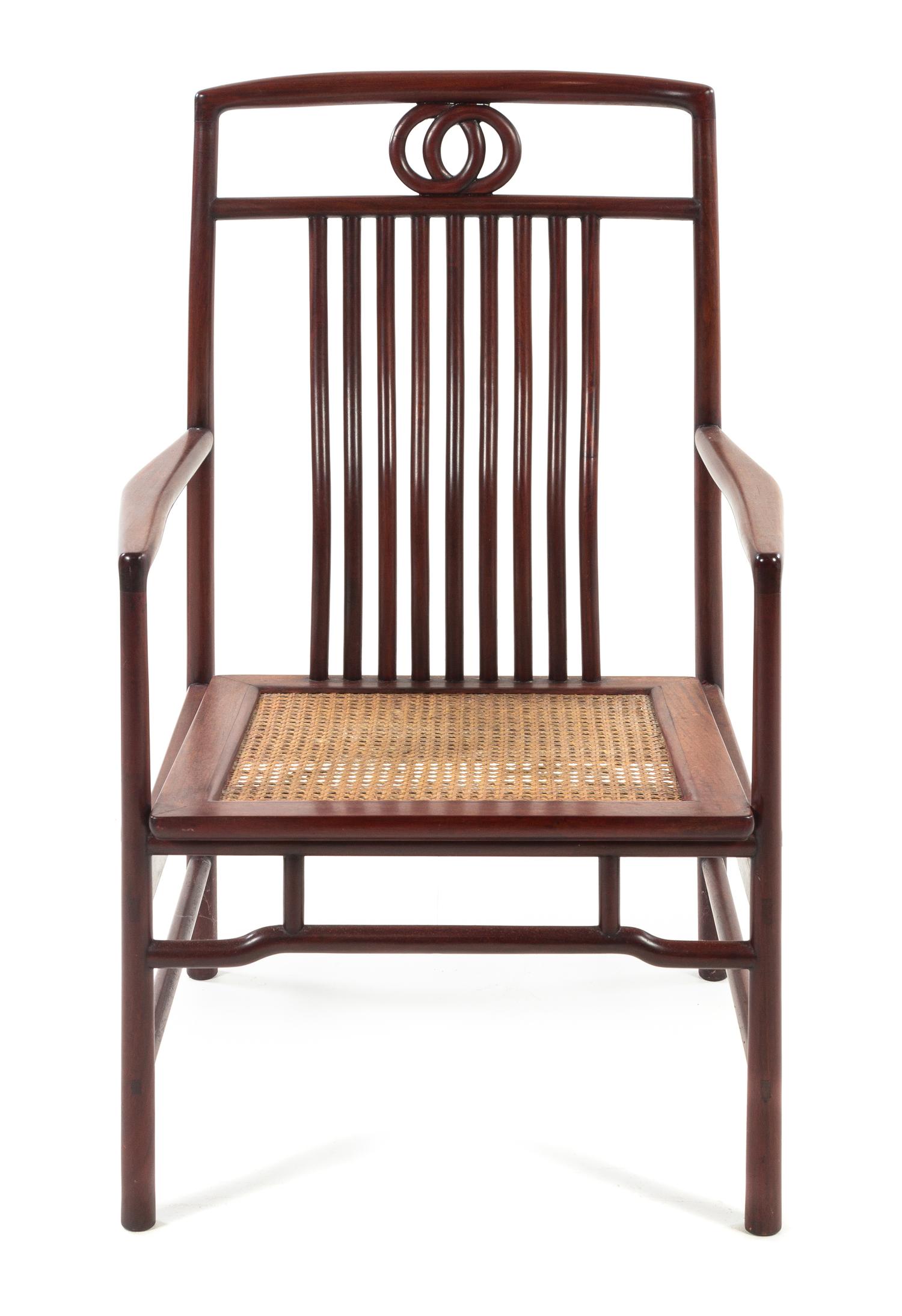 A Chinese Rosewood Armchair
