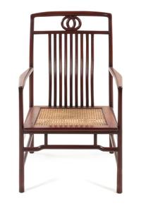 A Chinese Rosewood Armchair