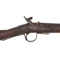Native Altered Percussion Trade Gun by Isaac Hollis & Sons
