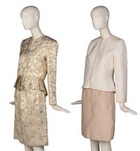 Two Mary McFadden Skirt Suits