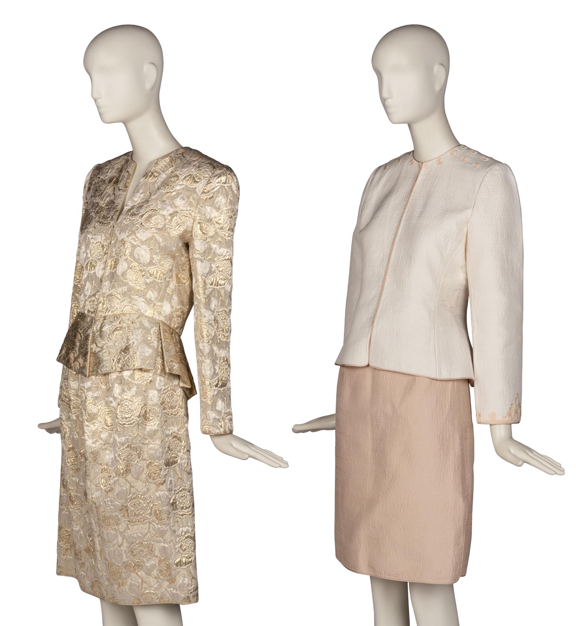 Two Mary McFadden Skirt Suits