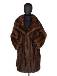 Revillon Russian Sable Coat