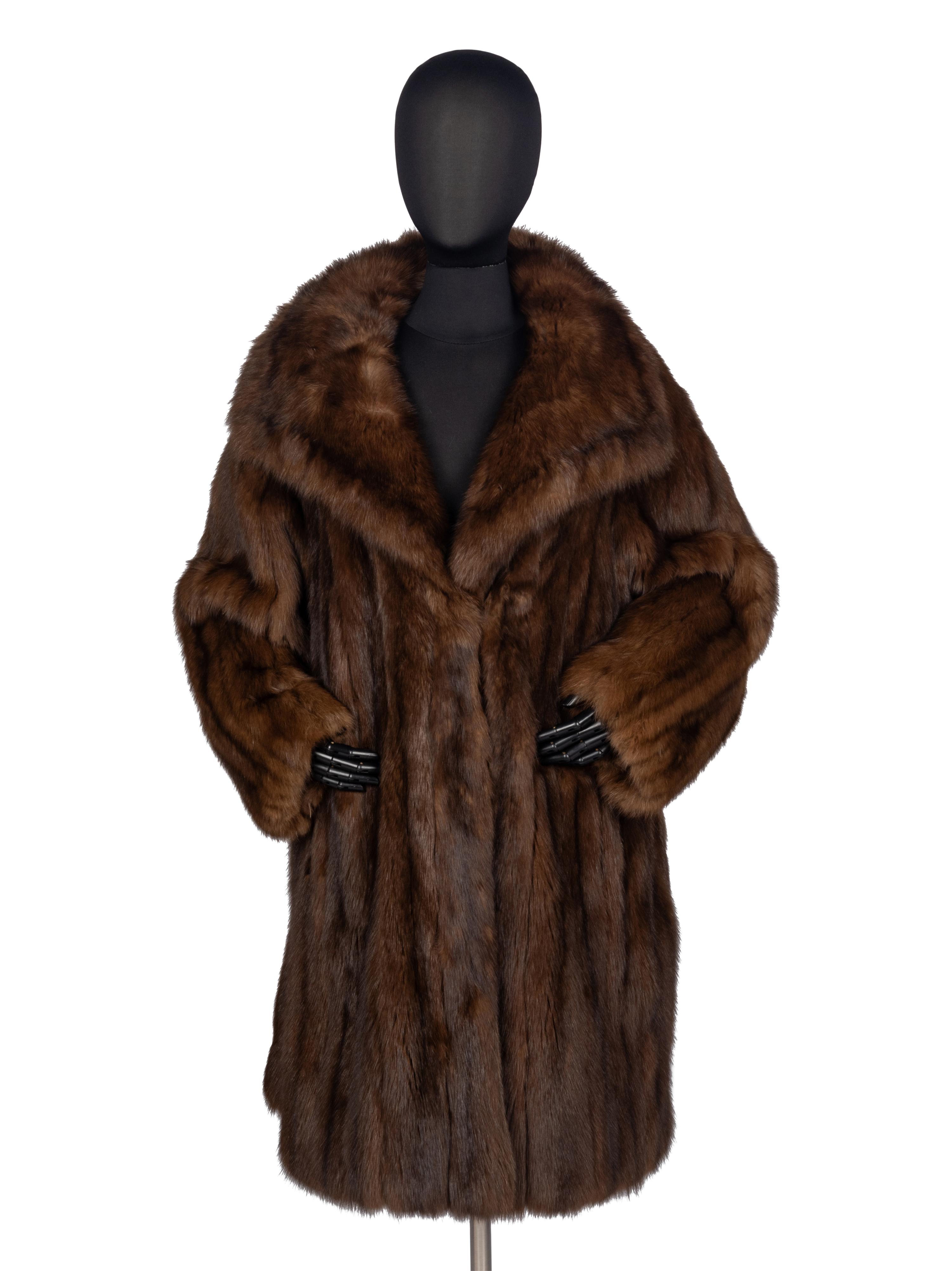 Revillon Russian Sable Coat