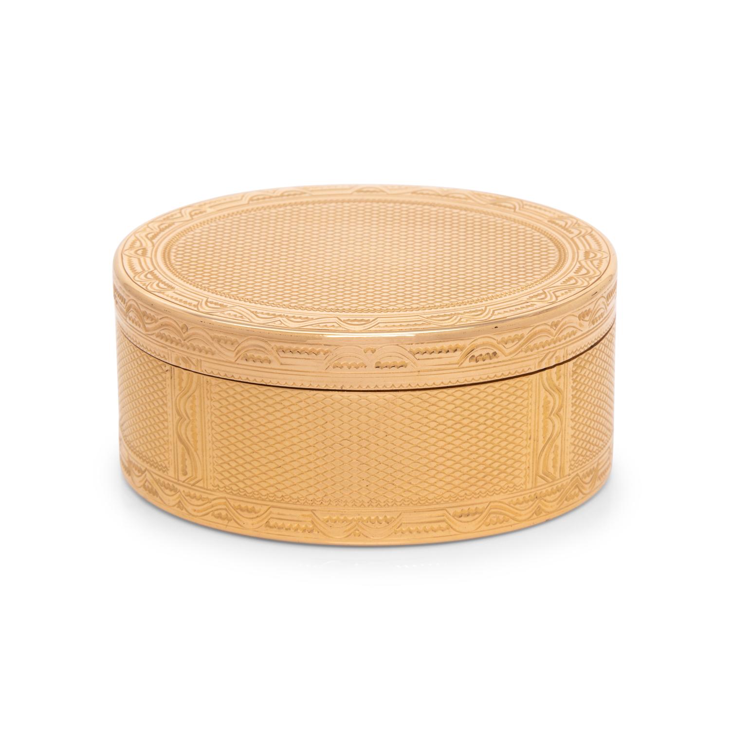 A Louis XVI Gold Snuff Box