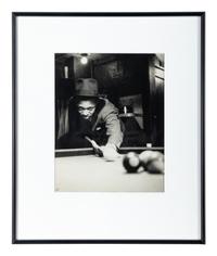 In a Harlem Pool Room