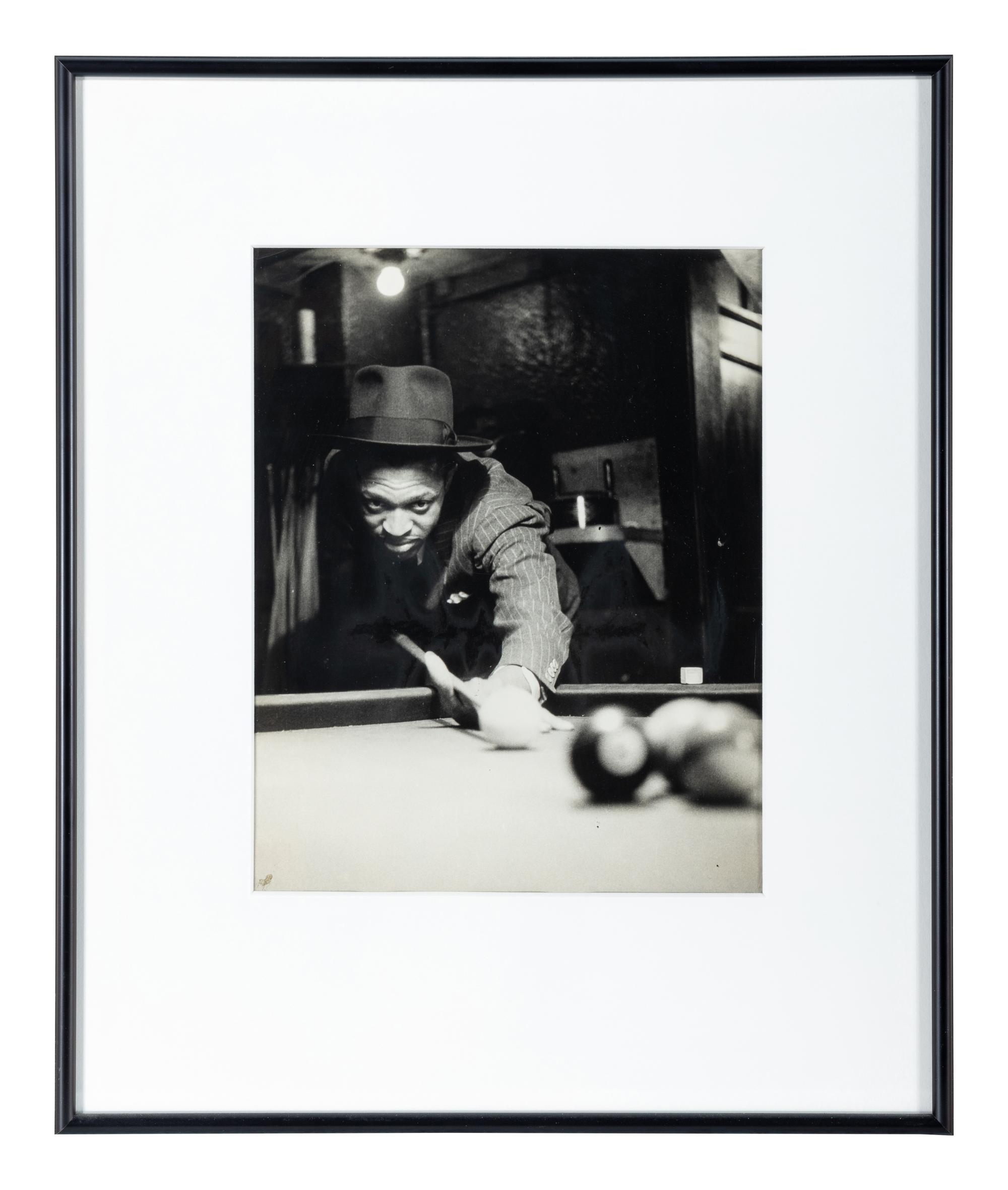 In a Harlem Pool Room