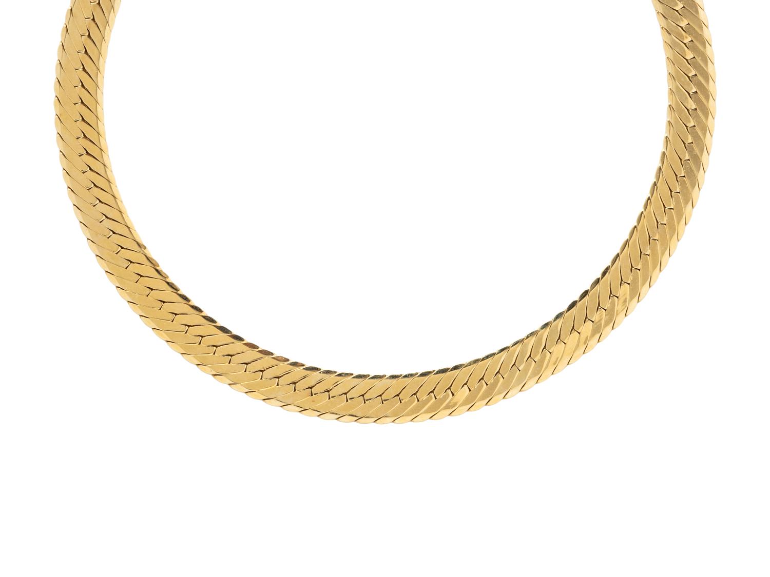 YELLOW GOLD NECKLACE