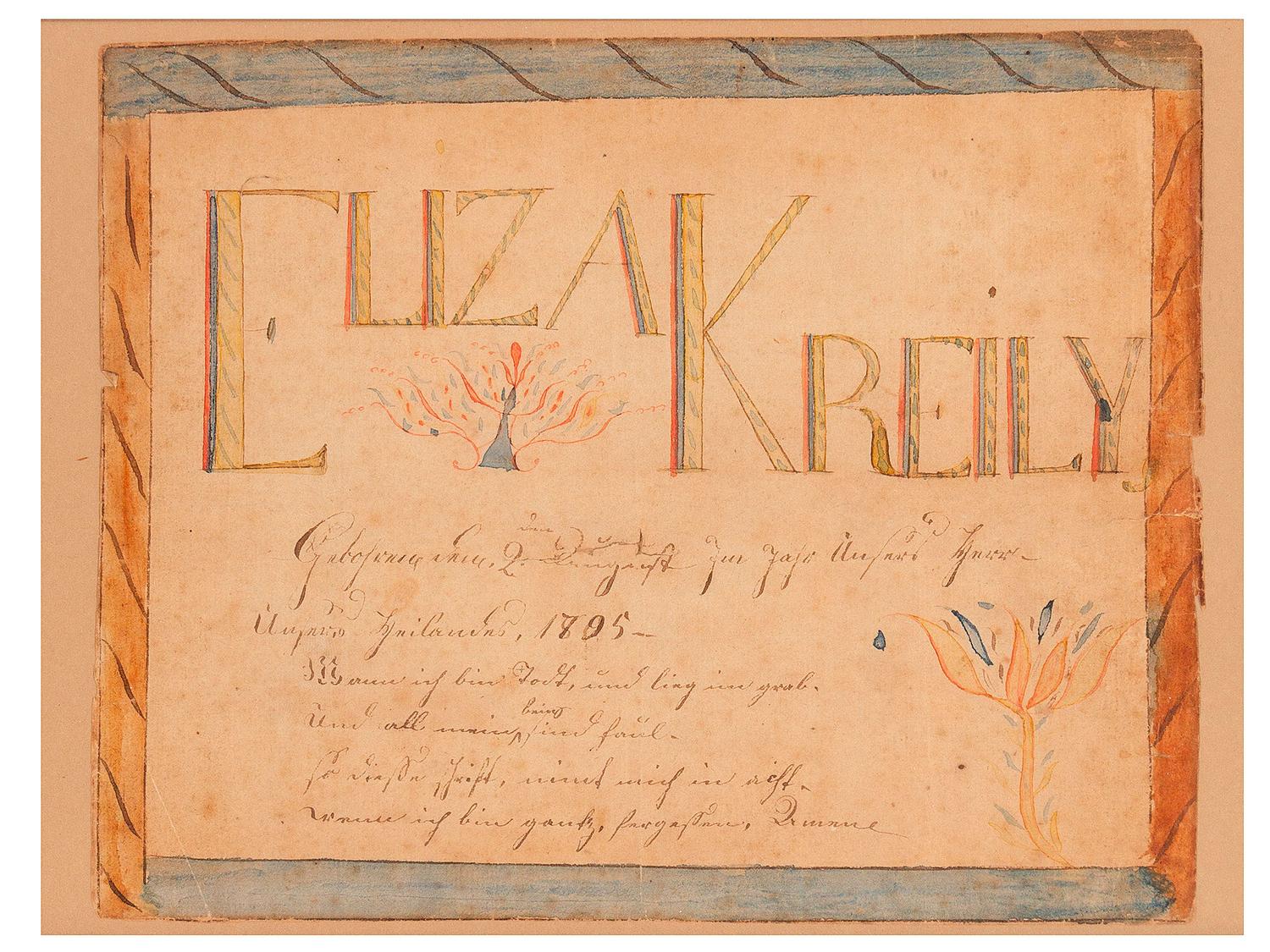 American School, Late 18th Century