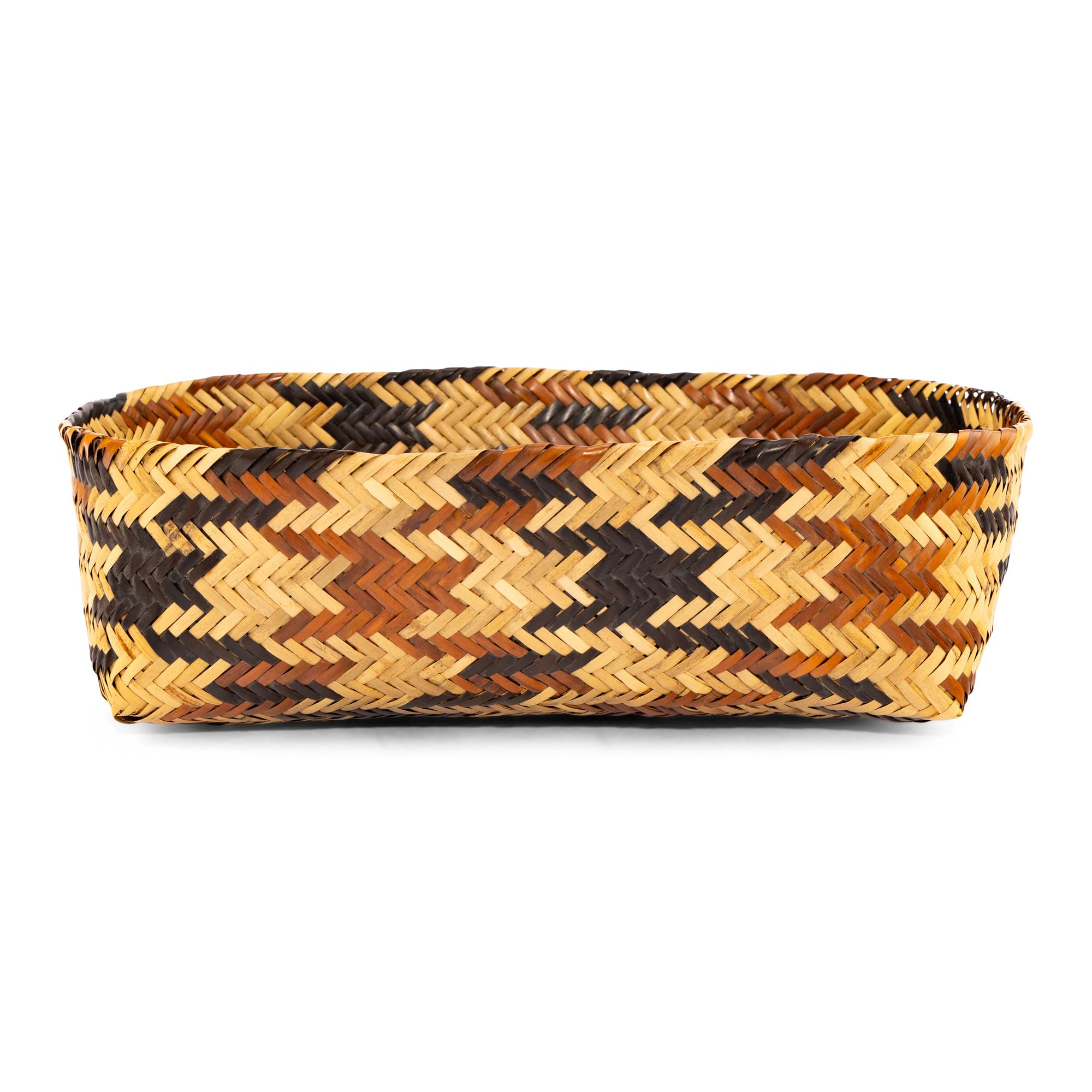Double-Walled River Cane Basket