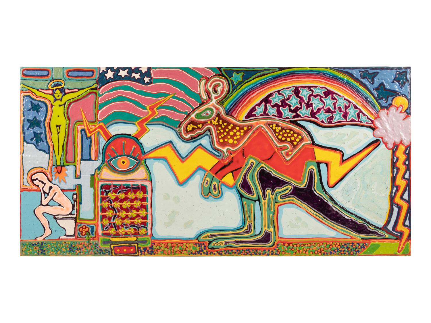 Kangaroo Painting