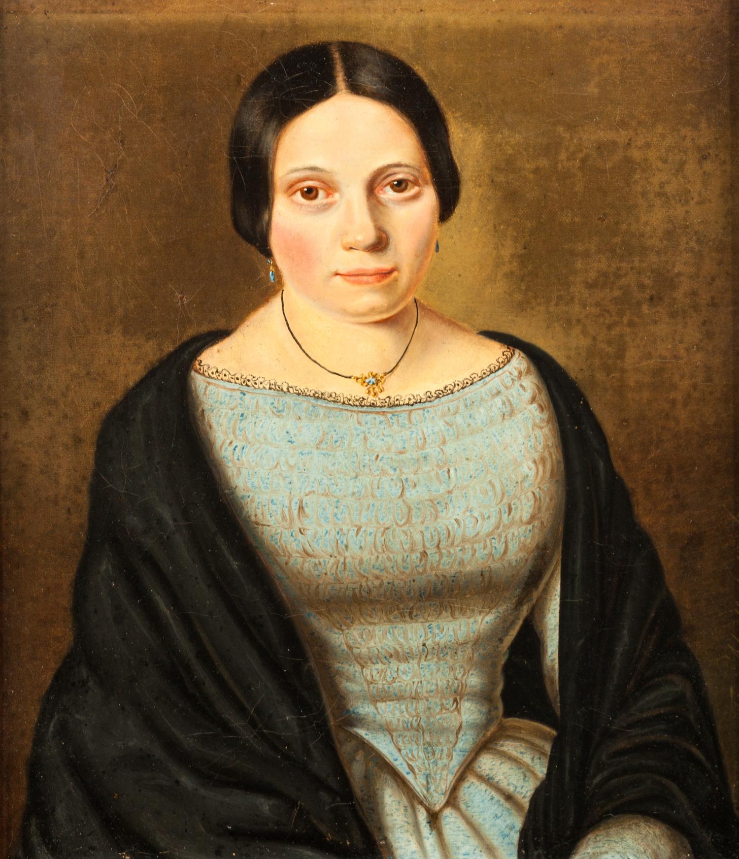 Frieda Muller, (19th century), Pair of Portraits
