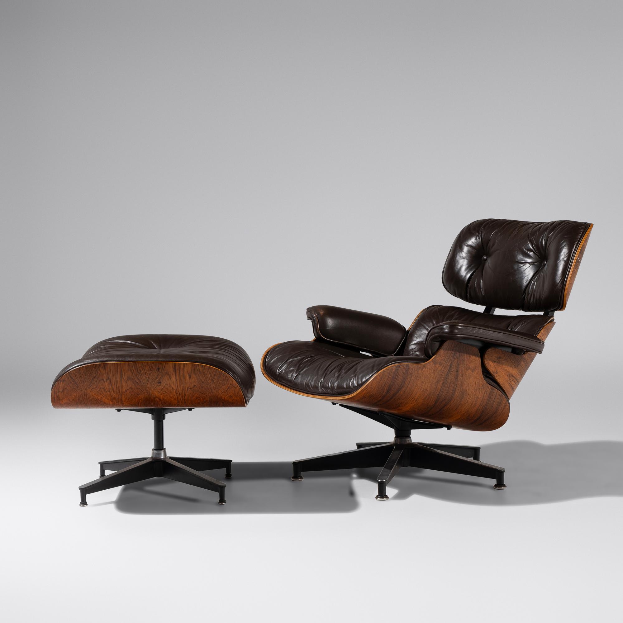 670 lounge chair and 671 ottoman, c. 1980 Herman Miller, USA
