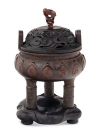 A Chinese Bronze Incense Burner