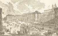 Eight Black and Parcel Gilt Framed Prints After Giovanni Piranesi — 20th Century