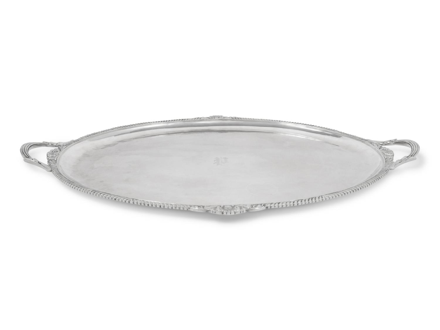An American Silver Serving Tray