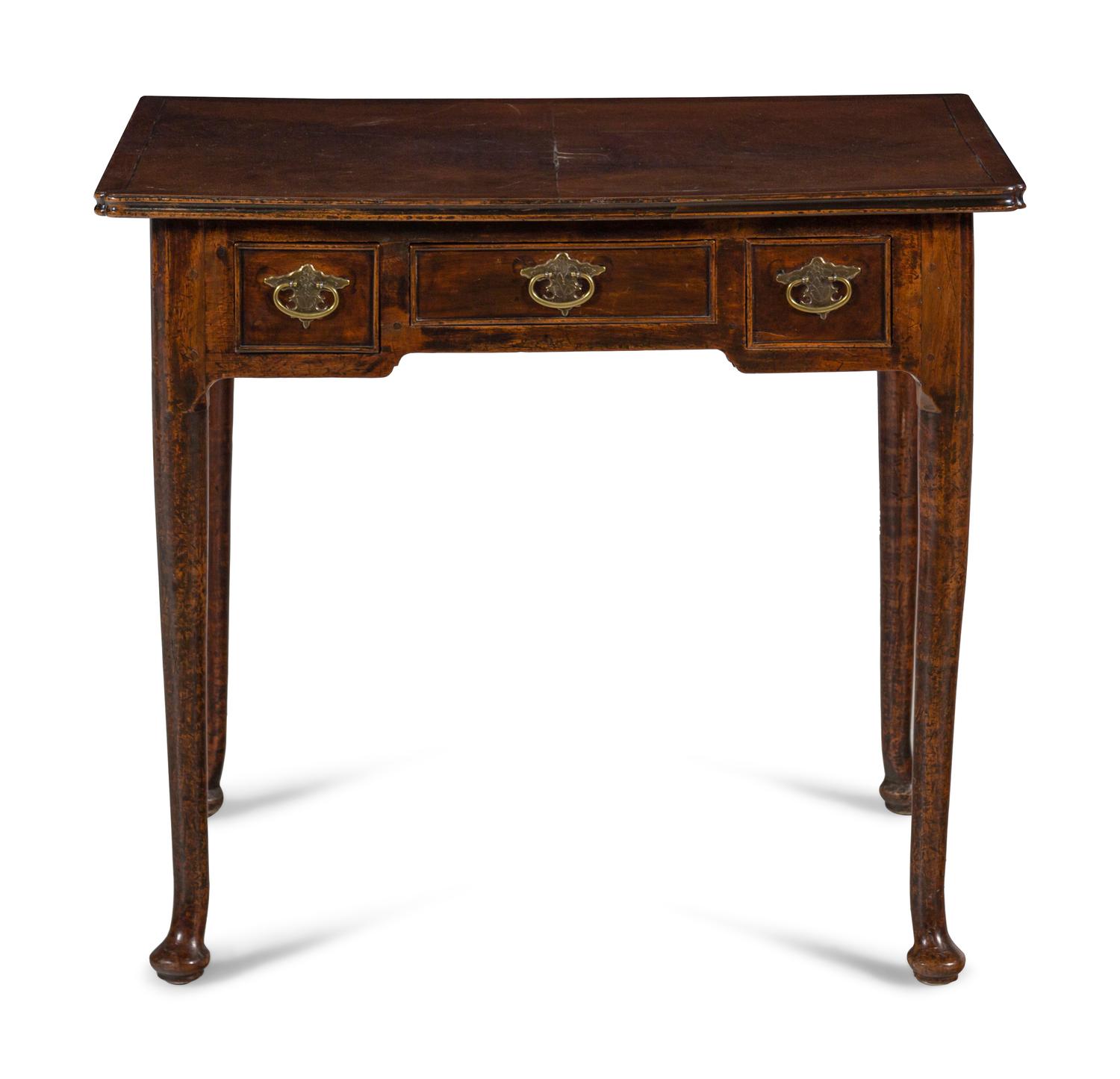 A George I Mahogany Dressing Table