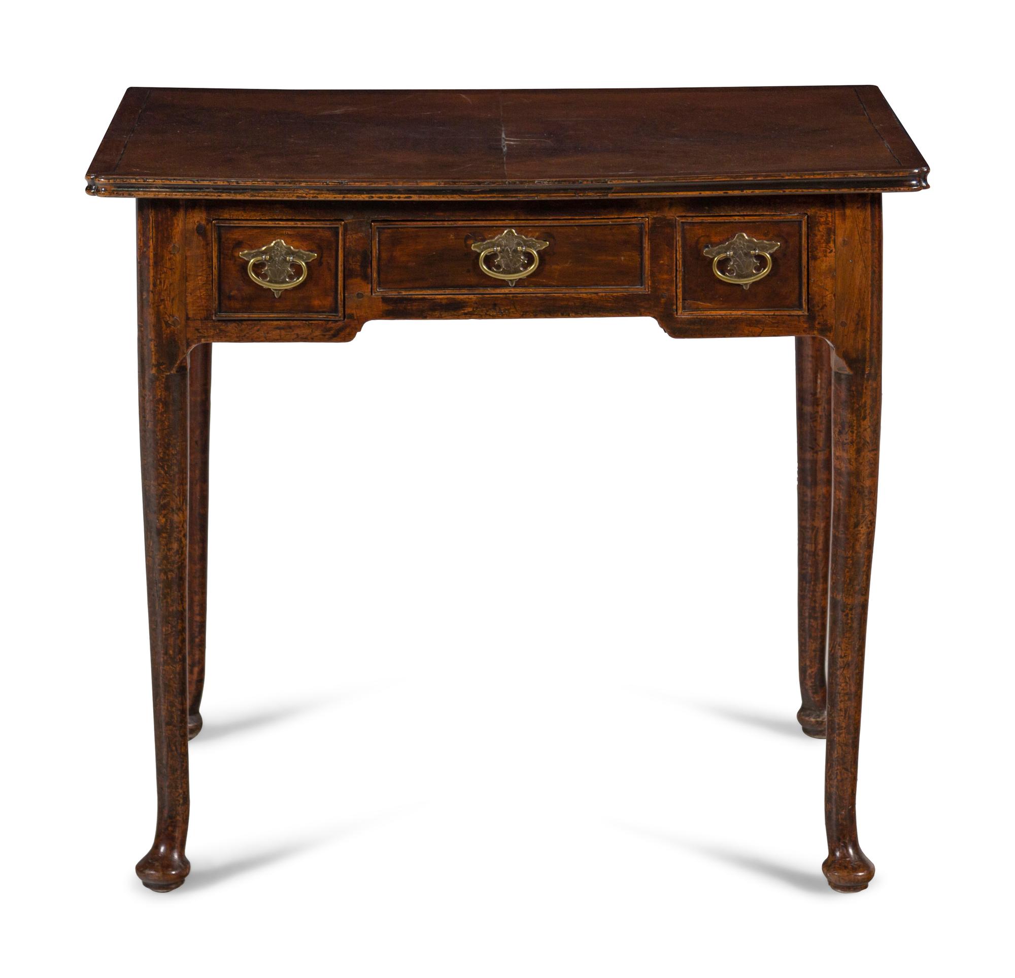 A George I Mahogany Dressing Table