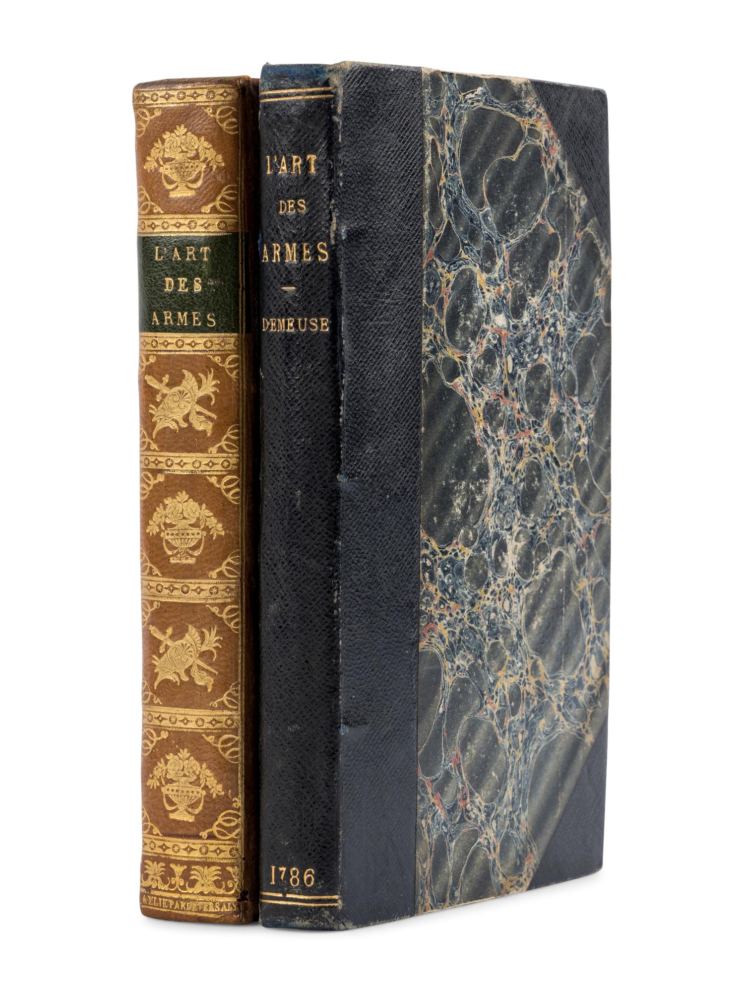 DEMEUSE, Nicolas. Nouveau traite de l'art des armes . Liège: F. J. Desoet, 1778.