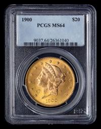 A United States 1900 Liberty Head $20 Gold Coin