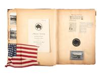 [WORLD WAR II]. Archive identified to African American medical officer Captain Clark McRay Valentine, incl. photographs, documents, insignia, and related ephemera.