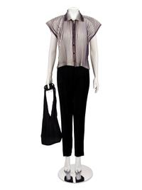 Three Issey Miyake Pleated Pieces, 1990-2010