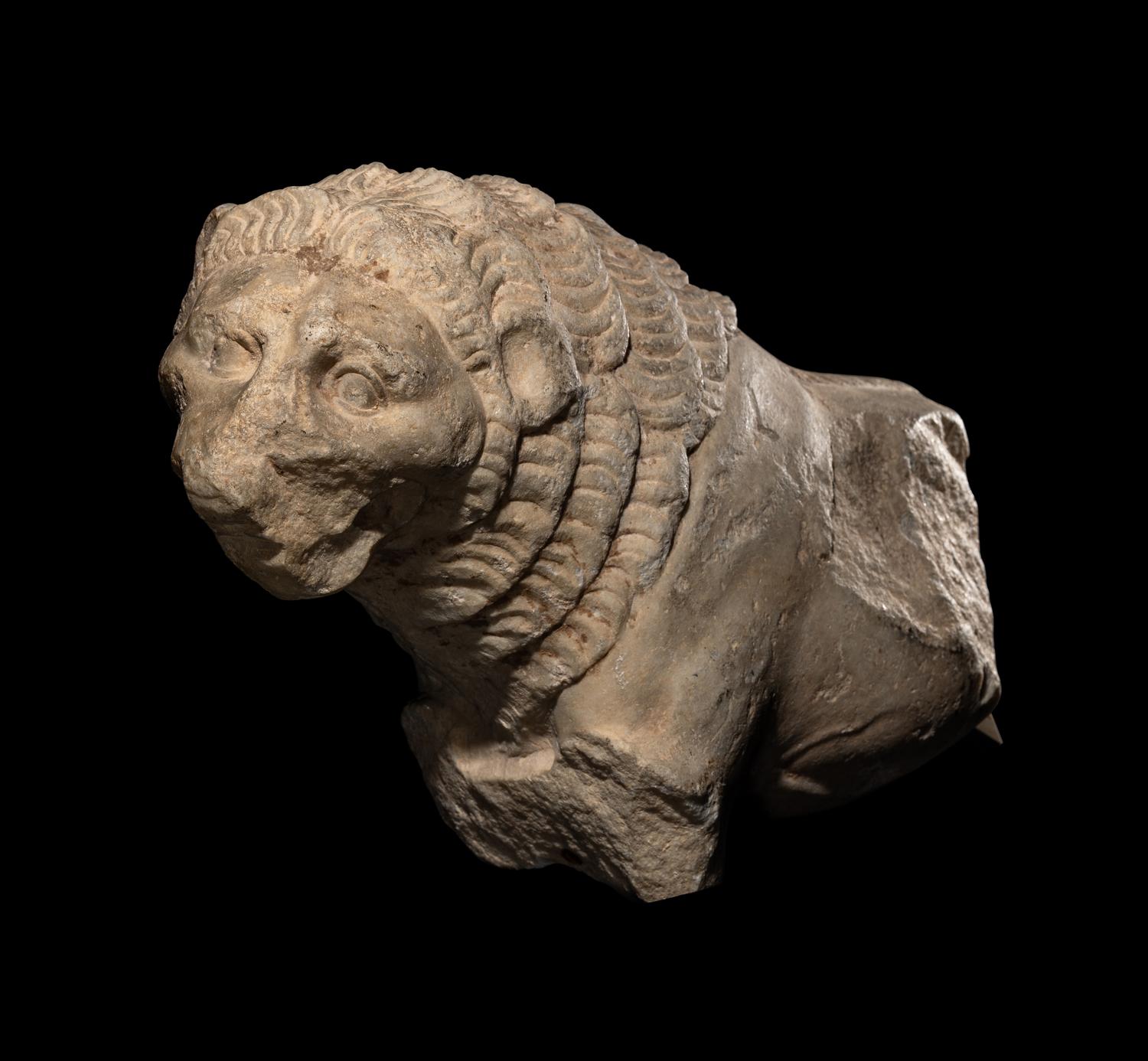 A Greek Marble Lion