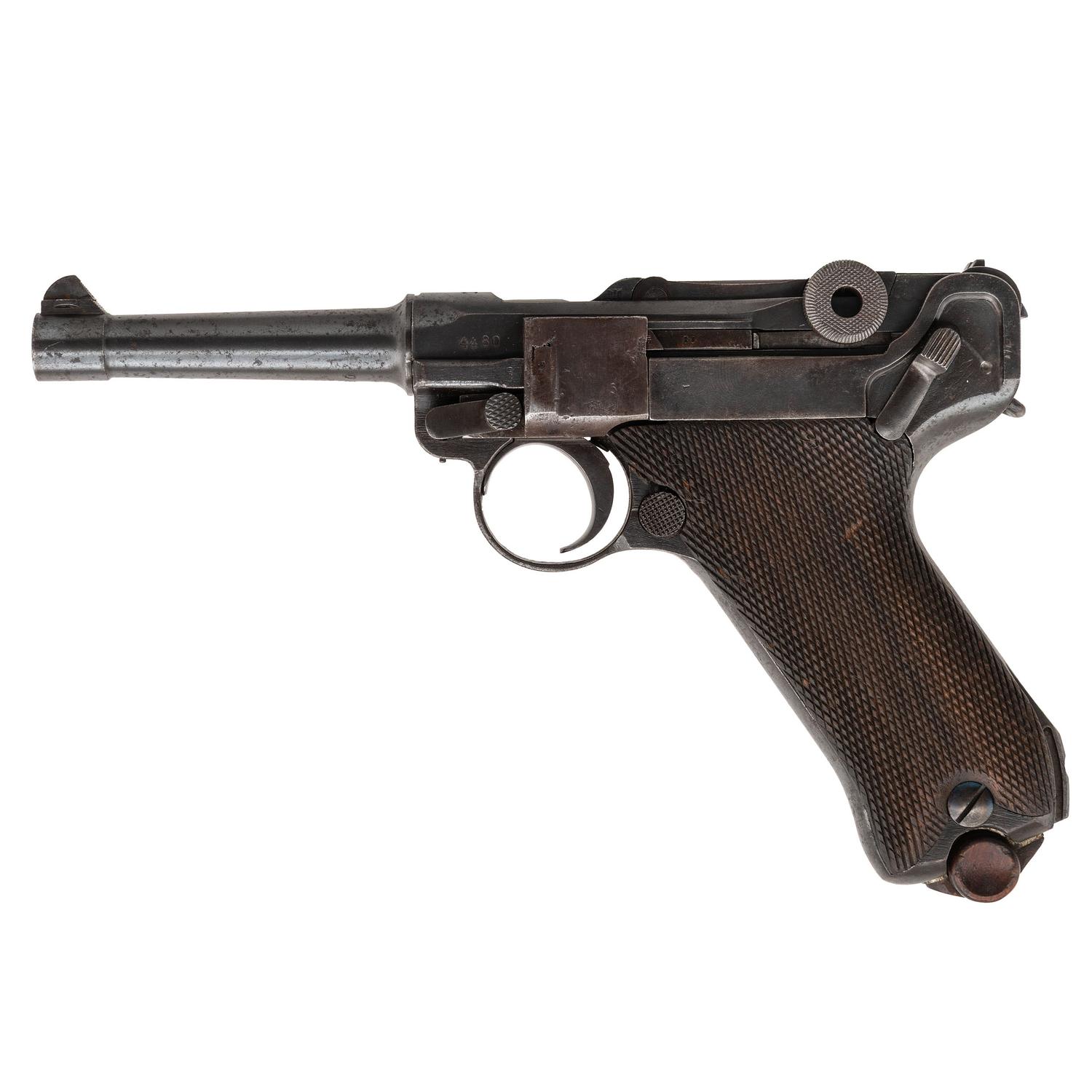 **1918 Dated Erfurt Produced P.08 Luger Pistol