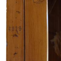 A Pine Library Cabinet 118.5" W x 21" D x 93" H — Italy, Circa 1910