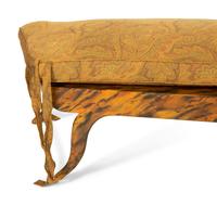 An Empire Style Faux-Painted Chaise Longue