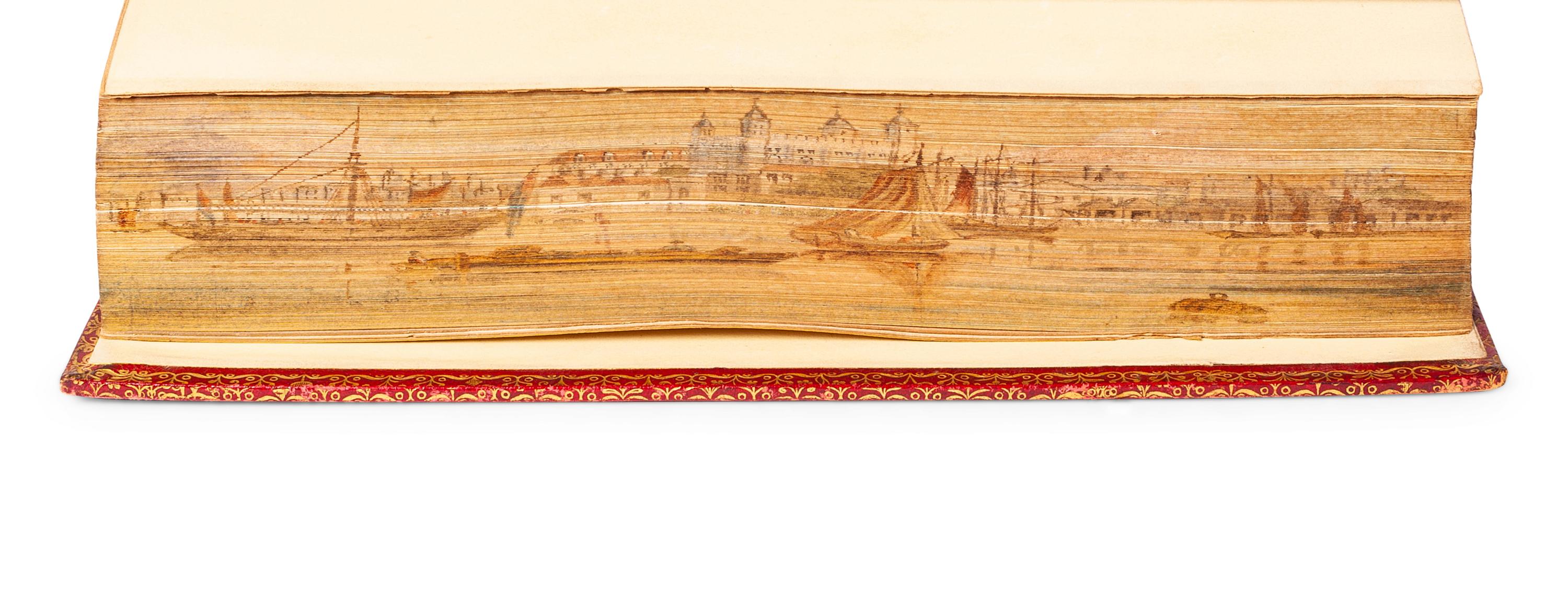 [FORE-EDGE PAINTING]. SCOTT, Walter, Sir (1771-1832). The Lord of the Isles; a Poem . Edinburgh: James Ballantyne and Co., 1815.