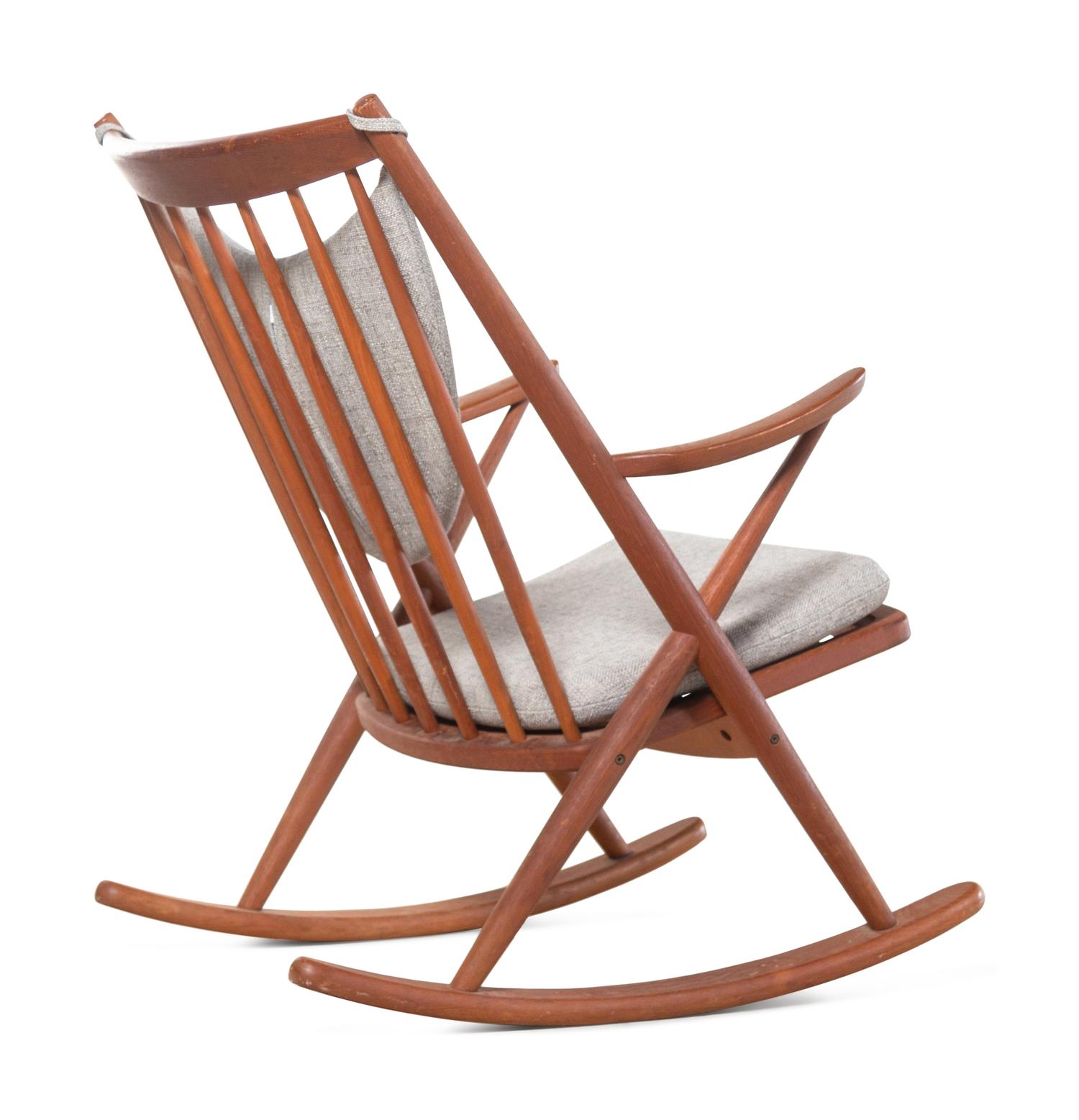 Rocking Chair Bramin Møbler, Denmark