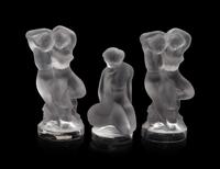 Three Lalique Sculptures