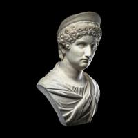 A Roman Marble Portrait Head of an Empress