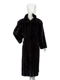 Oscar de la Renta, Reversible Ranch Mink Fur Coat